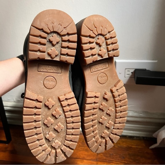 Timberland Women's 6" Premium Boot, Black Suede size 8.5 - Picture 8 of 8